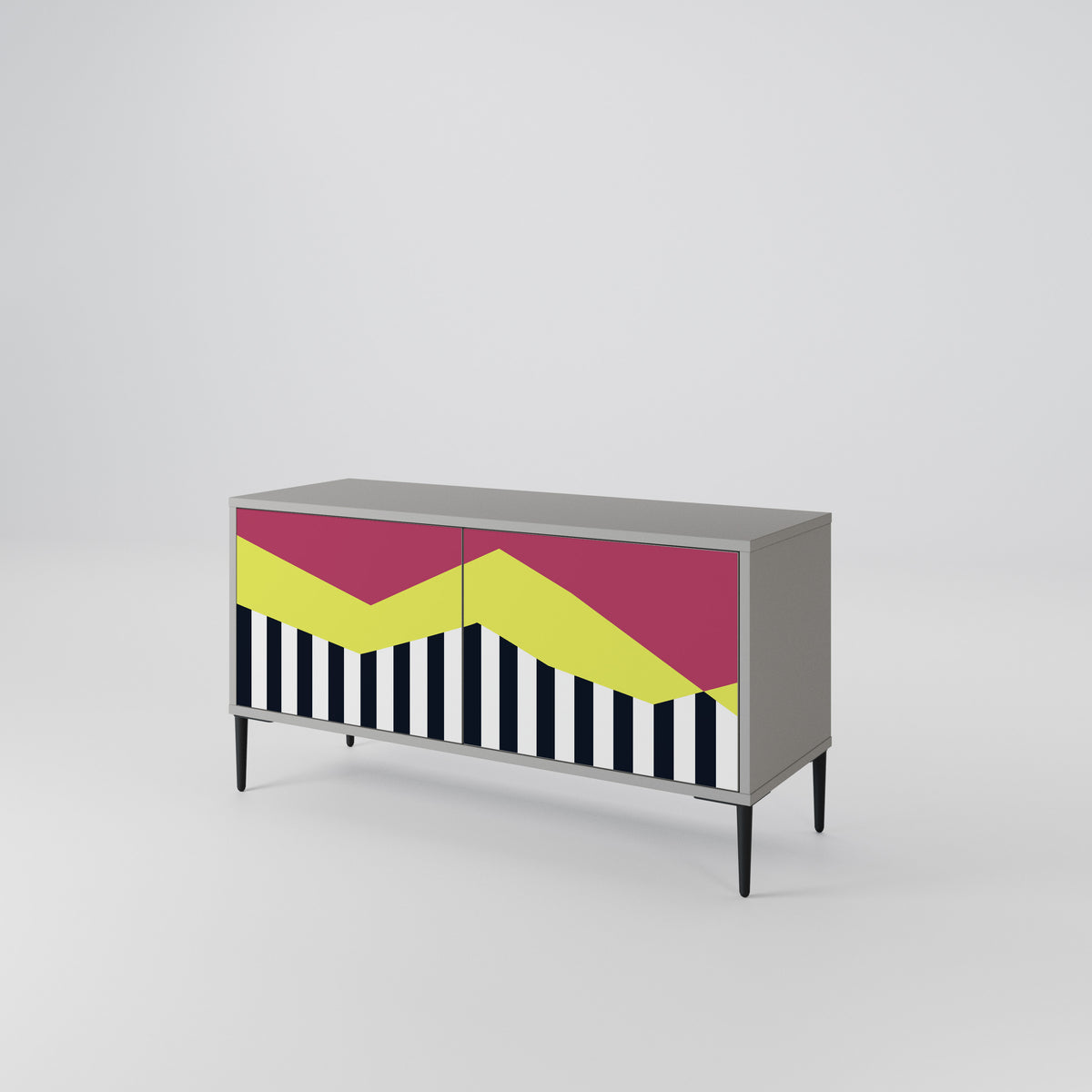 PIANO FANTASY Kompaktní dvoudveřový TV stolek
