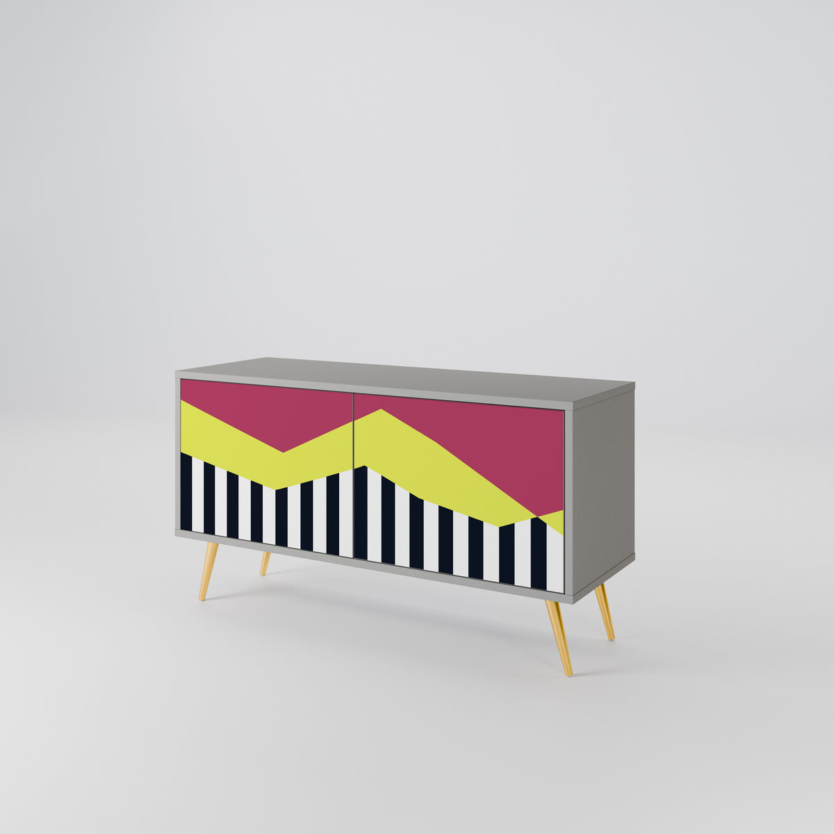 PIANO FANTASY Kompaktní dvoudveřový TV stolek