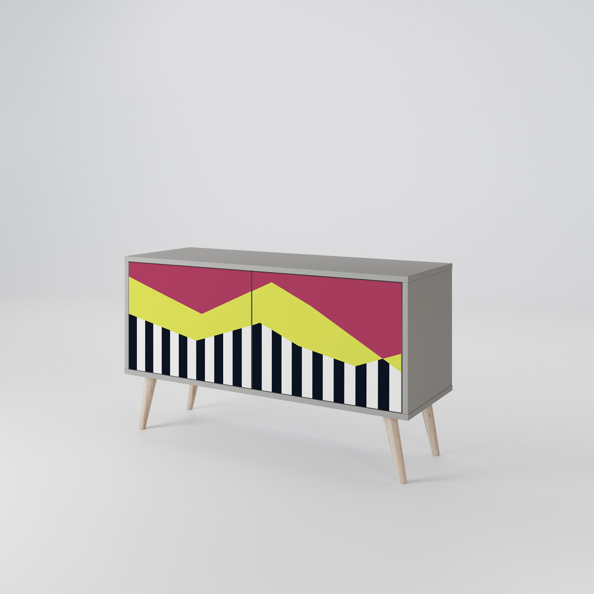 PIANO FANTASY Kompaktní dvoudveřový TV stolek
