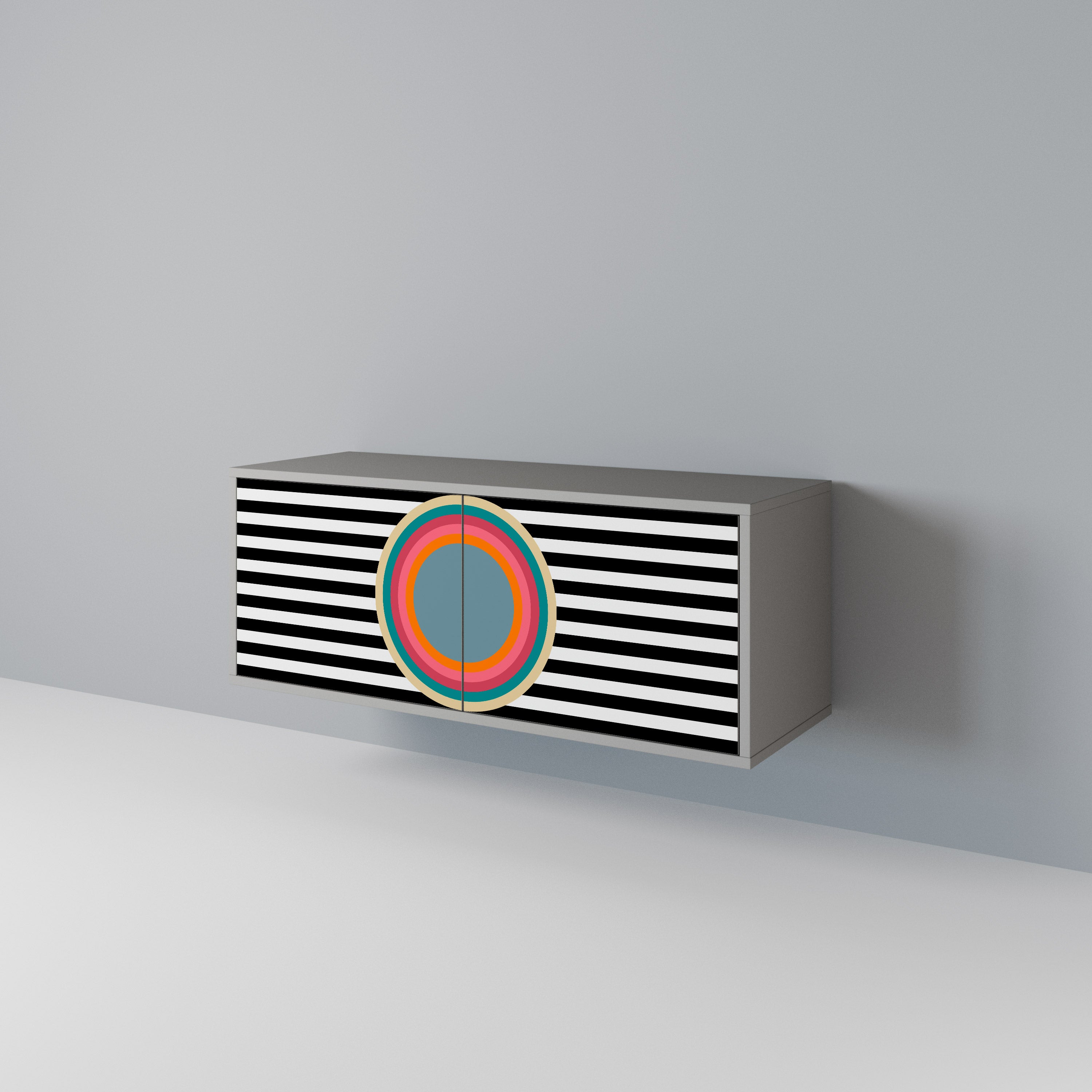 SPECTRA SHOWCASE Kompaktní dvoudveřový TV stolek