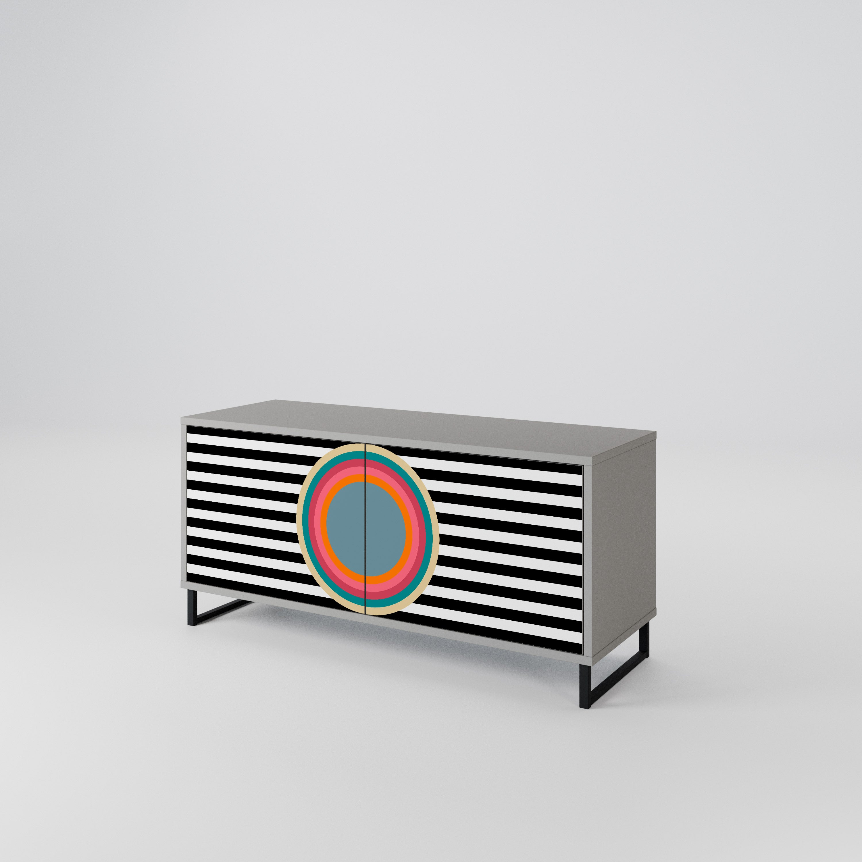 SPECTRA SHOWCASE Kompaktní dvoudveřový TV stolek