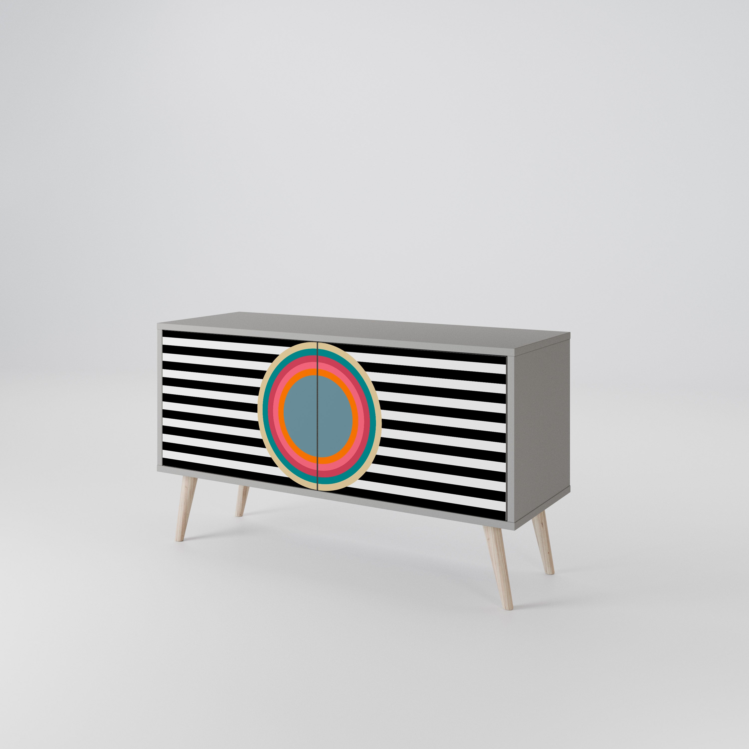 SPECTRA SHOWCASE Kompaktní dvoudveřový TV stolek