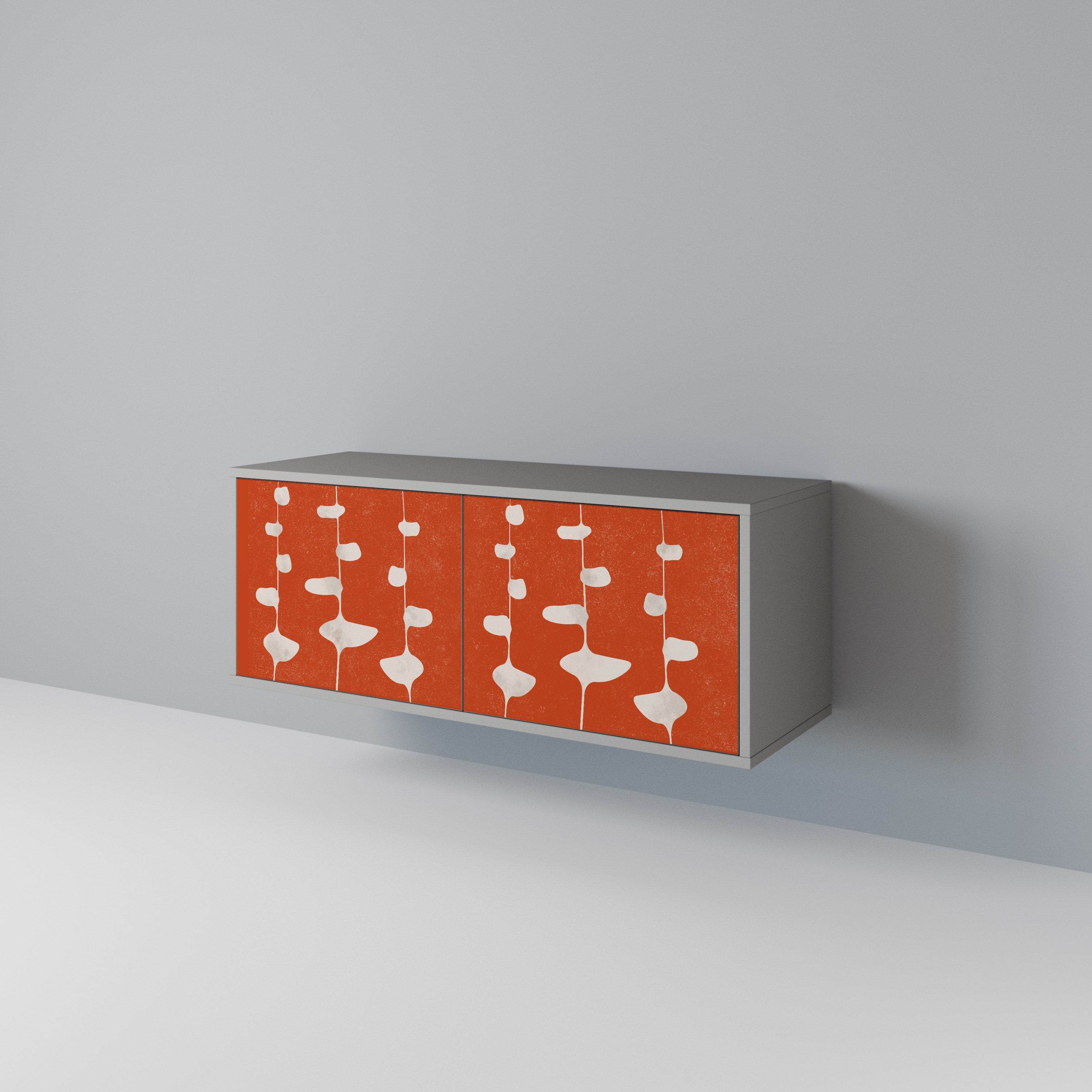 COURAGE MOLD Kompaktní dvoudveřový TV stolek