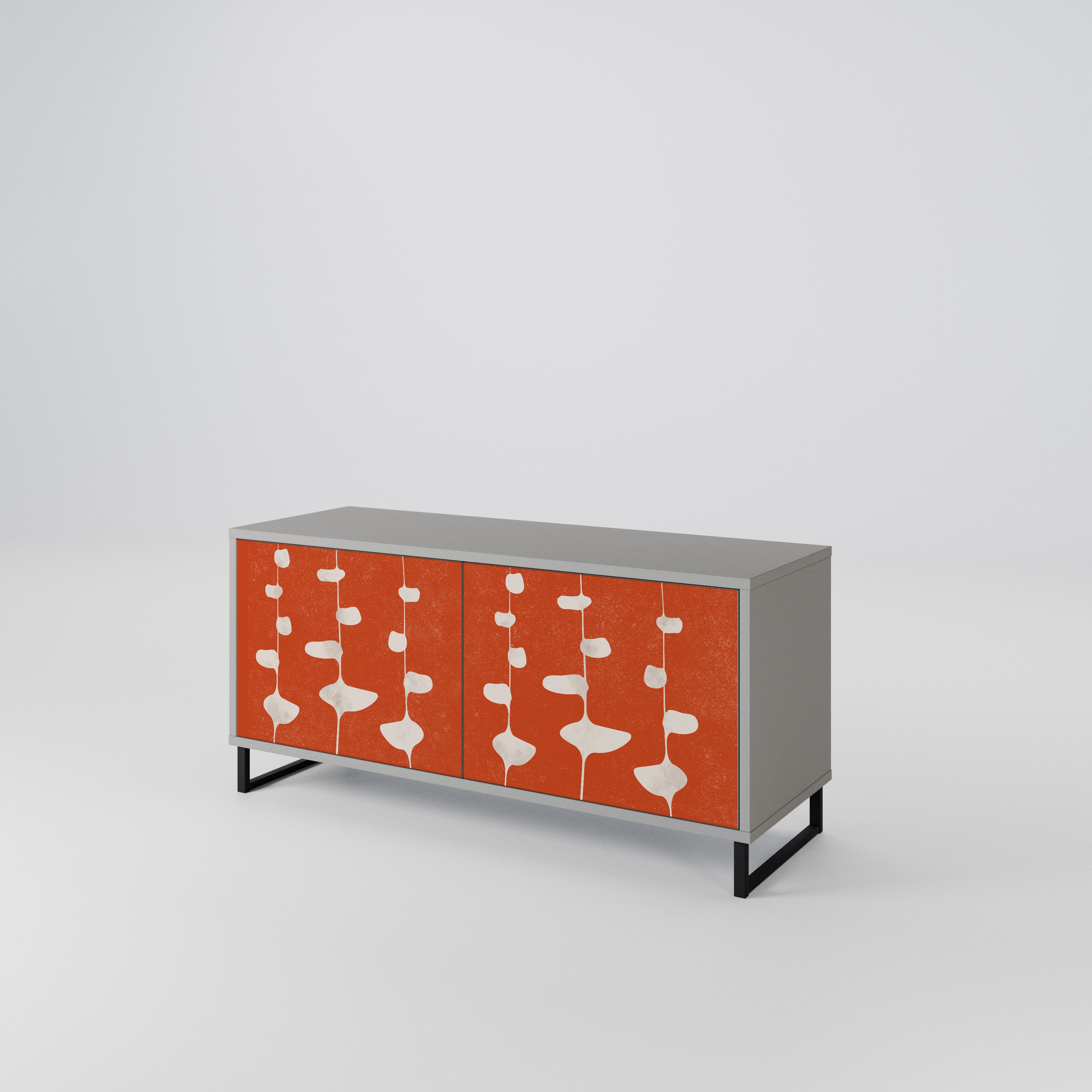 COURAGE MOLD Kompaktní dvoudveřový TV stolek