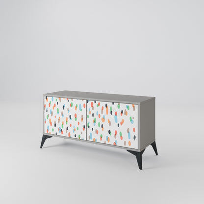 ENERGETIC SPOTS Kompaktní dvoudveřový TV stolek