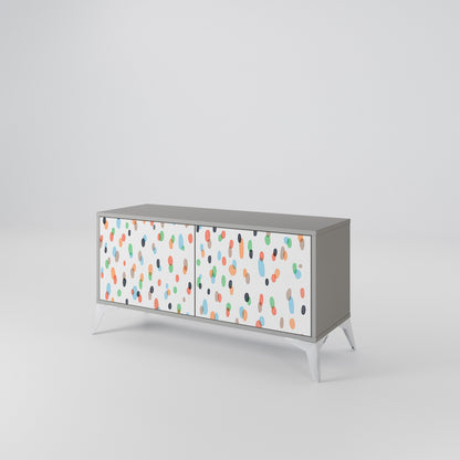 ENERGETIC SPOTS Kompaktní dvoudveřový TV stolek