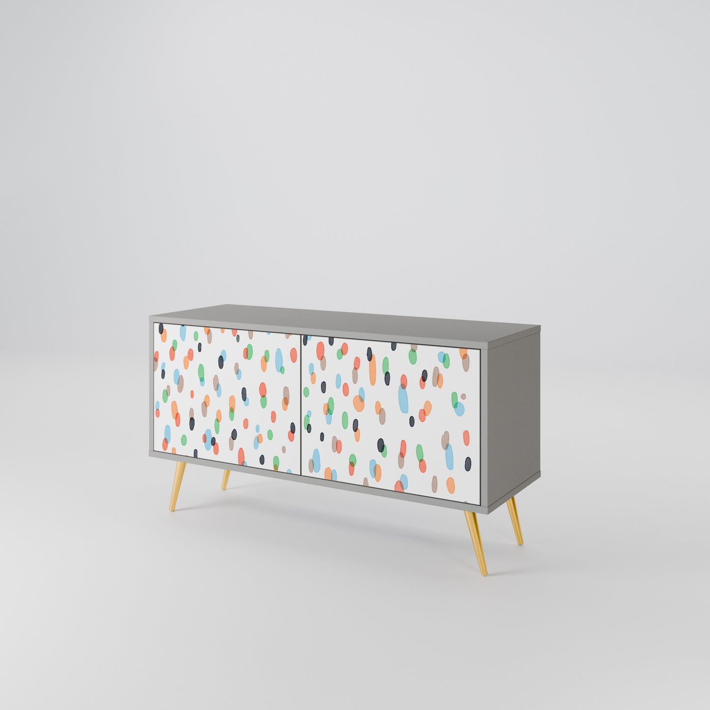 ENERGETIC SPOTS Kompaktní dvoudveřový TV stolek