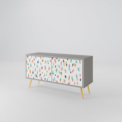 ENERGETIC SPOTS Kompaktní dvoudveřový TV stolek
