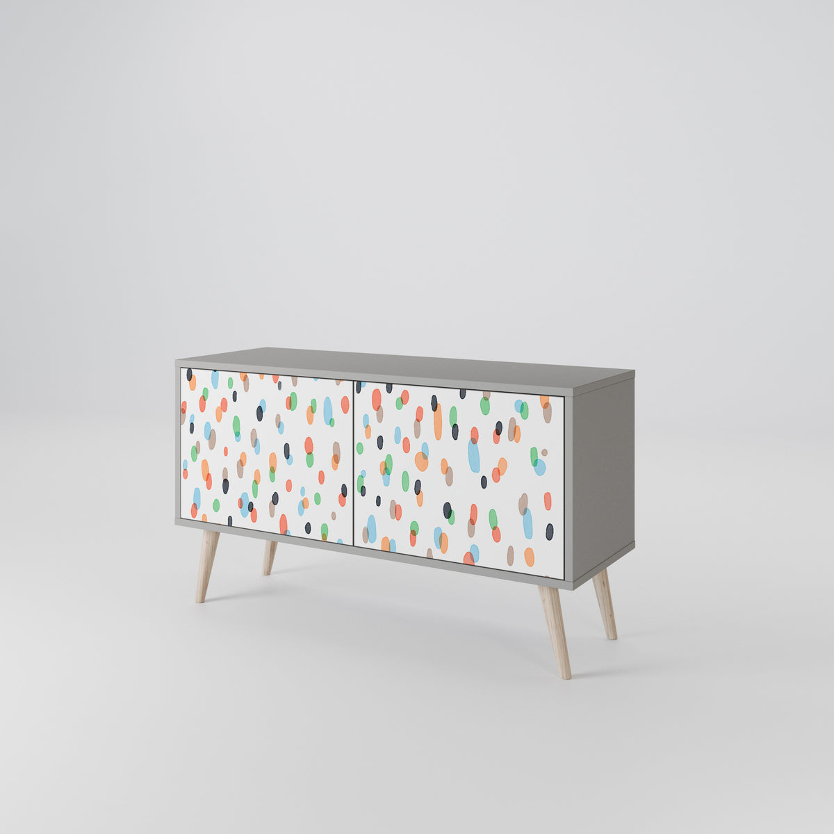 ENERGETIC SPOTS Kompaktní dvoudveřový TV stolek