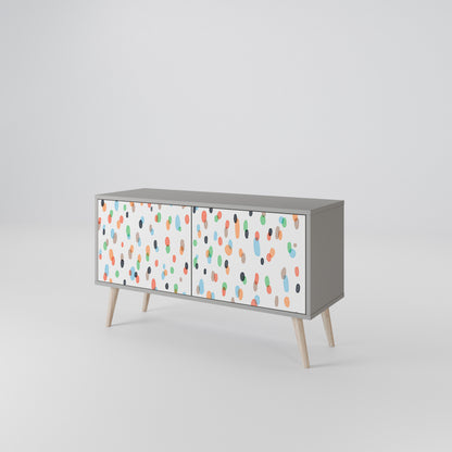ENERGETIC SPOTS Kompaktní dvoudveřový TV stolek