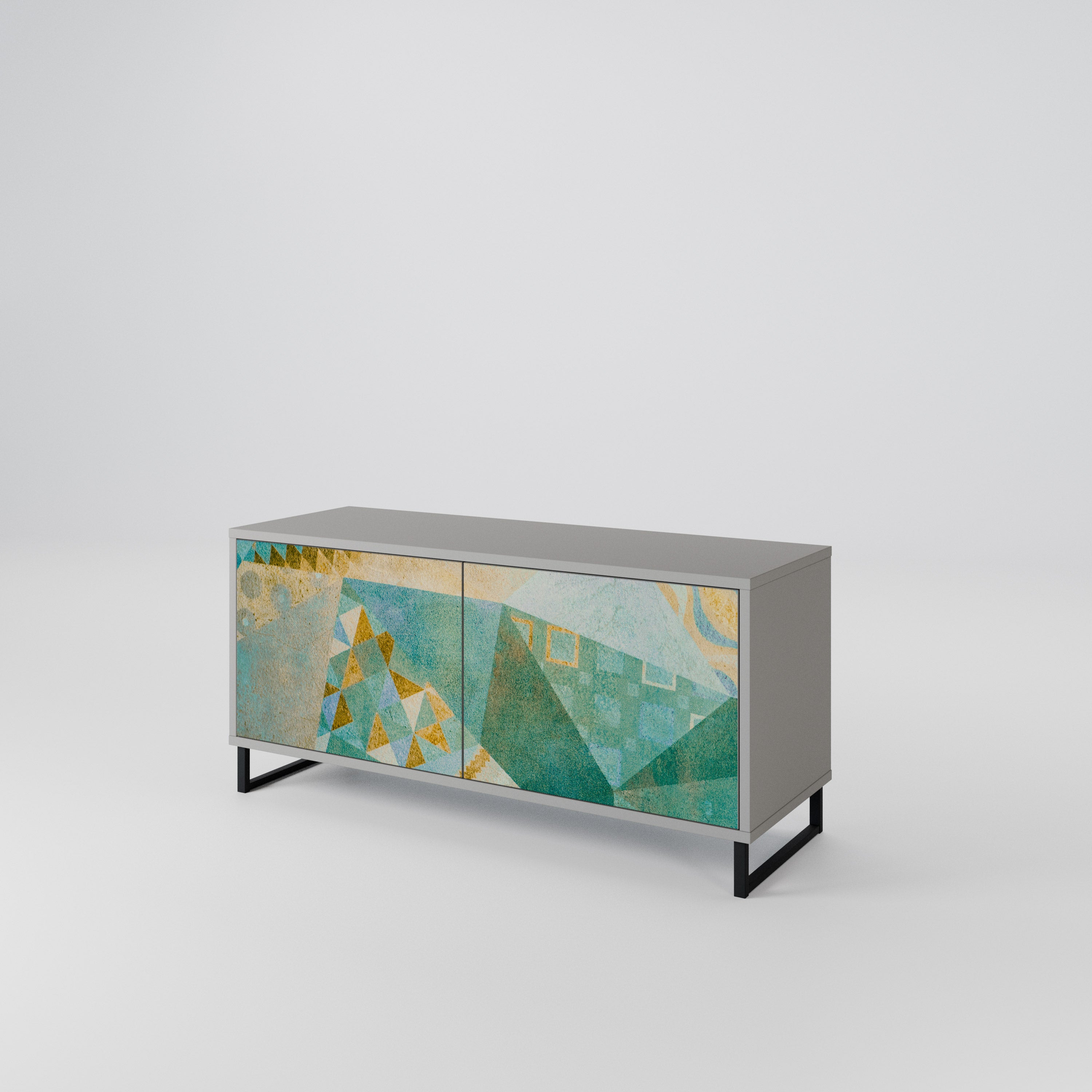 SPECTRUM SPLENDOR Compact 2-Door TV Cabinet