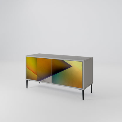 PIERCING SHARPNESS Kompaktní dvoudveřový TV stolek