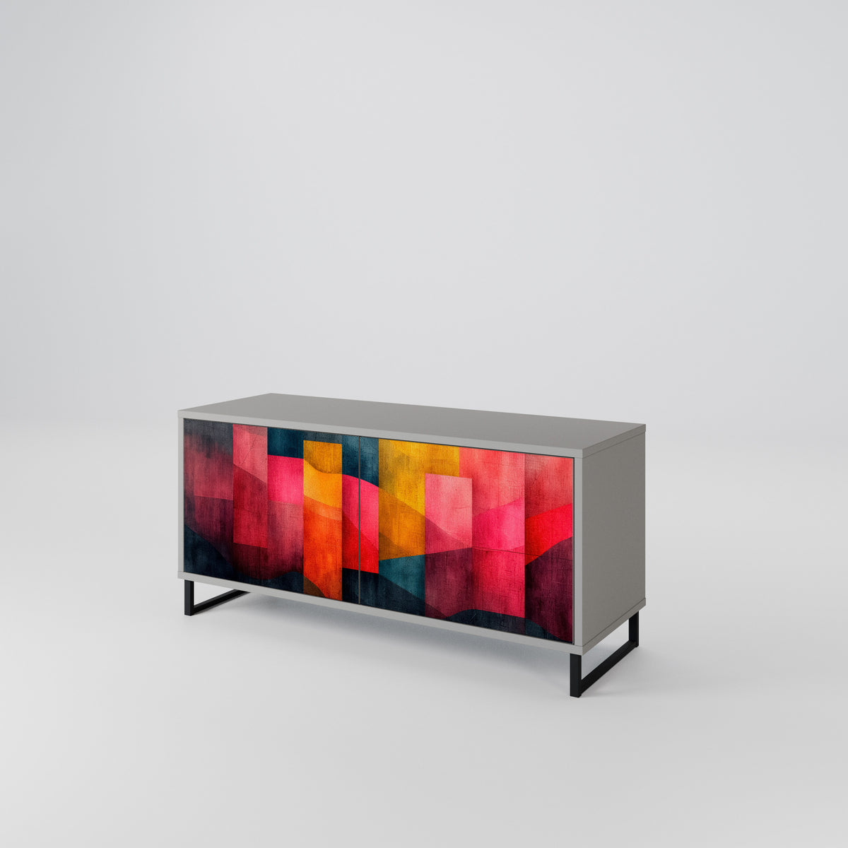 COLORFUL SOUNDS Kompaktní dvoudveřový TV stolek
