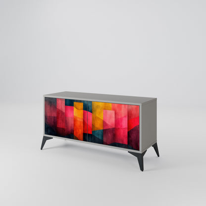COLORFUL SOUNDS Kompaktní dvoudveřový TV stolek