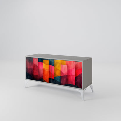 COLORFUL SOUNDS Kompaktní dvoudveřový TV stolek
