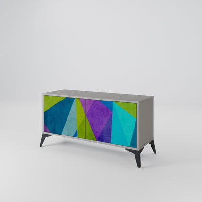 COLD SHOWCASE Kompaktní dvoudveřový TV stolek