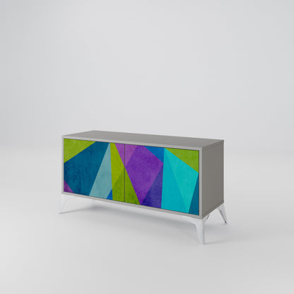 COLD SHOWCASE Kompaktní dvoudveřový TV stolek