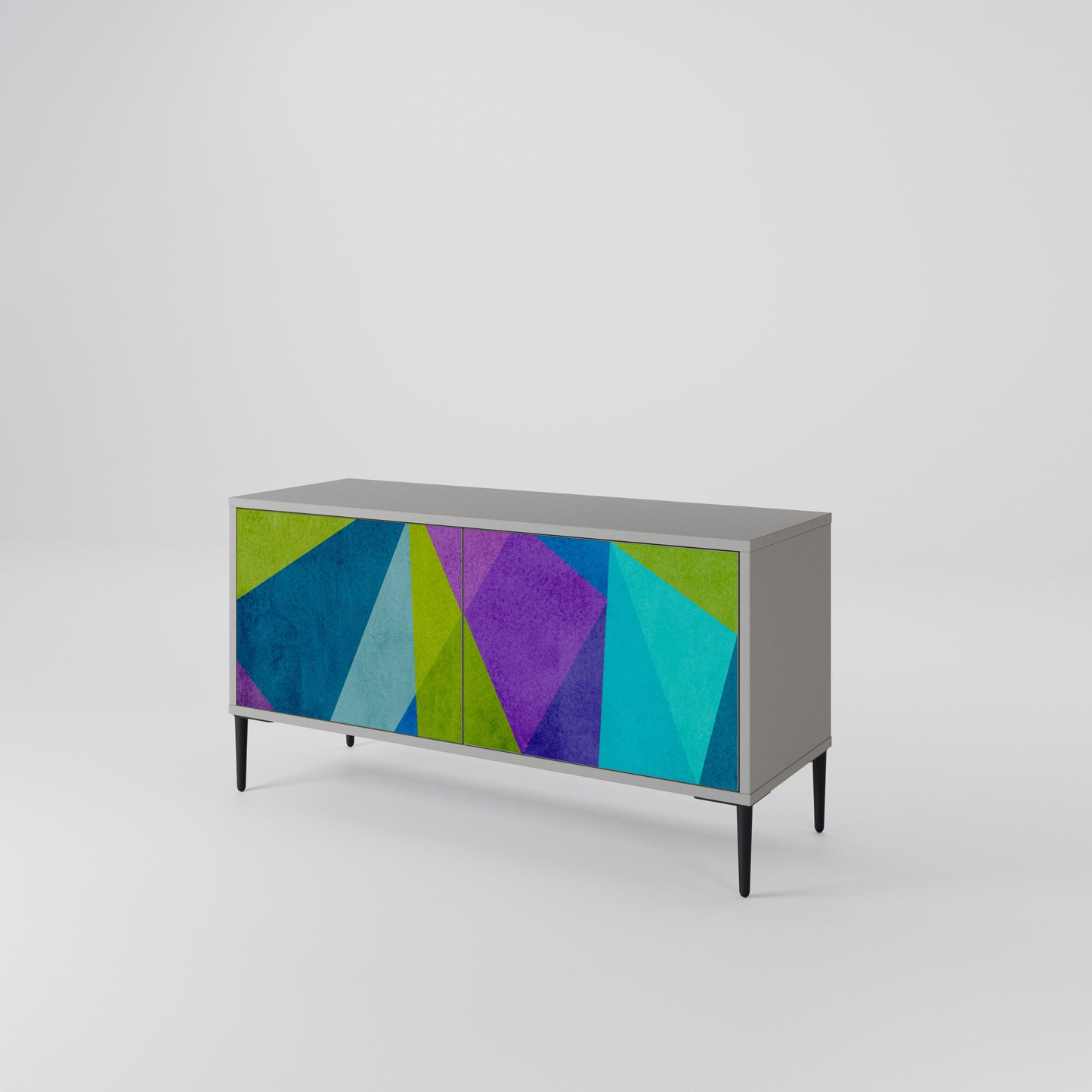 COLD SHOWCASE Kompaktní dvoudveřový TV stolek