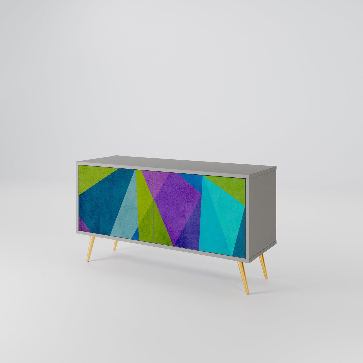COLD SHOWCASE Kompaktní dvoudveřový TV stolek
