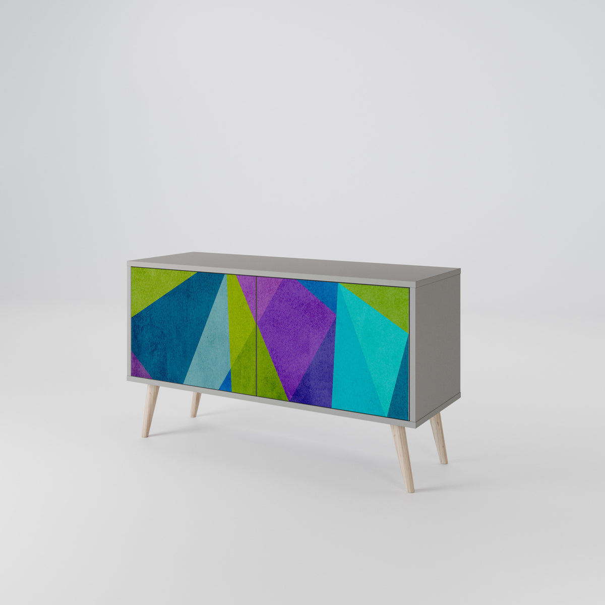 COLD SHOWCASE Kompaktní dvoudveřový TV stolek