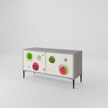 COLORFUL COSMOS Kompaktní dvoudveřový TV stolek
