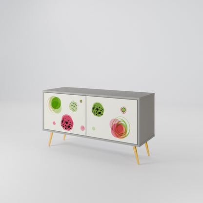COLORFUL COSMOS Kompaktní dvoudveřový TV stolek