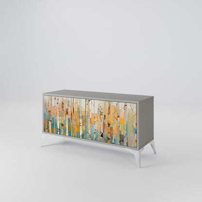 BIRCH KALEIDOSCOPE Kompaktní dvoudveřový TV stolek