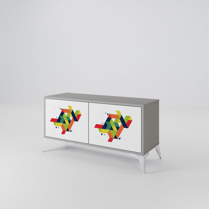 FUTURE SIGN Kompaktní dvoudveřový TV stolek