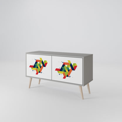 FUTURE SIGN Kompaktní dvoudveřový TV stolek