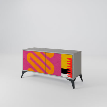 VIVID ART Kompaktní dvoudveřový TV stolek