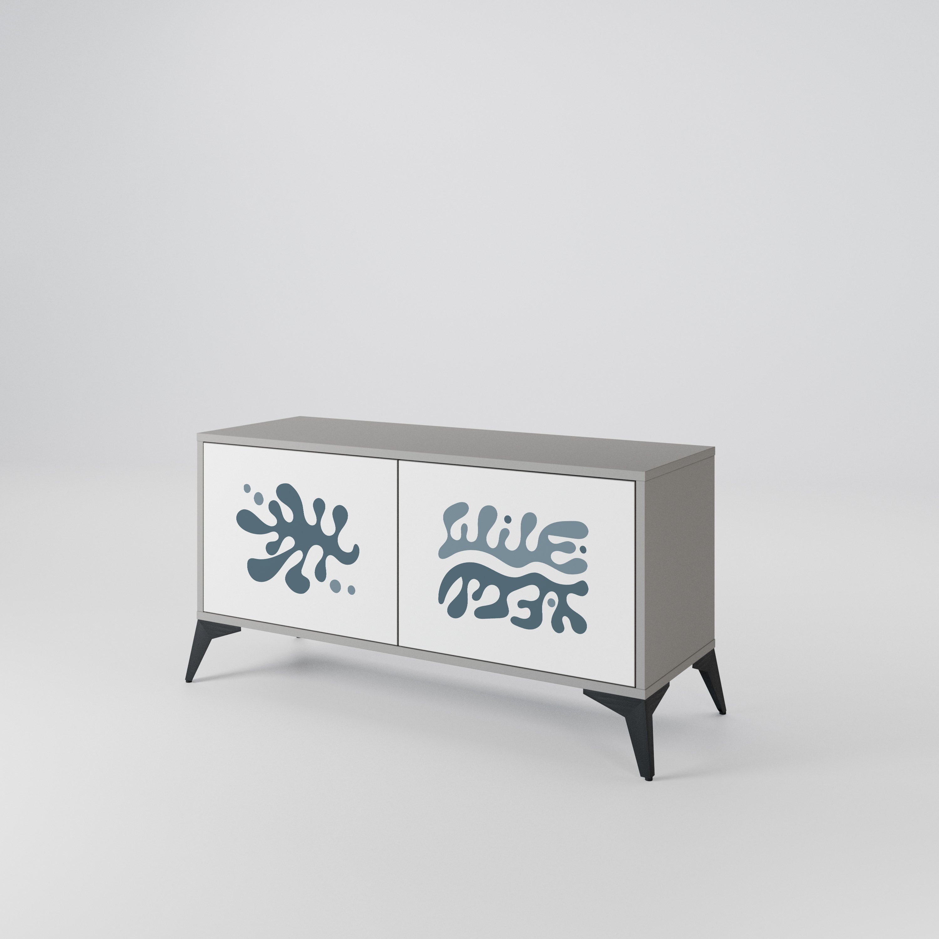 WONDERLAND VEGETATION Compact 2-Door TV Cabinet