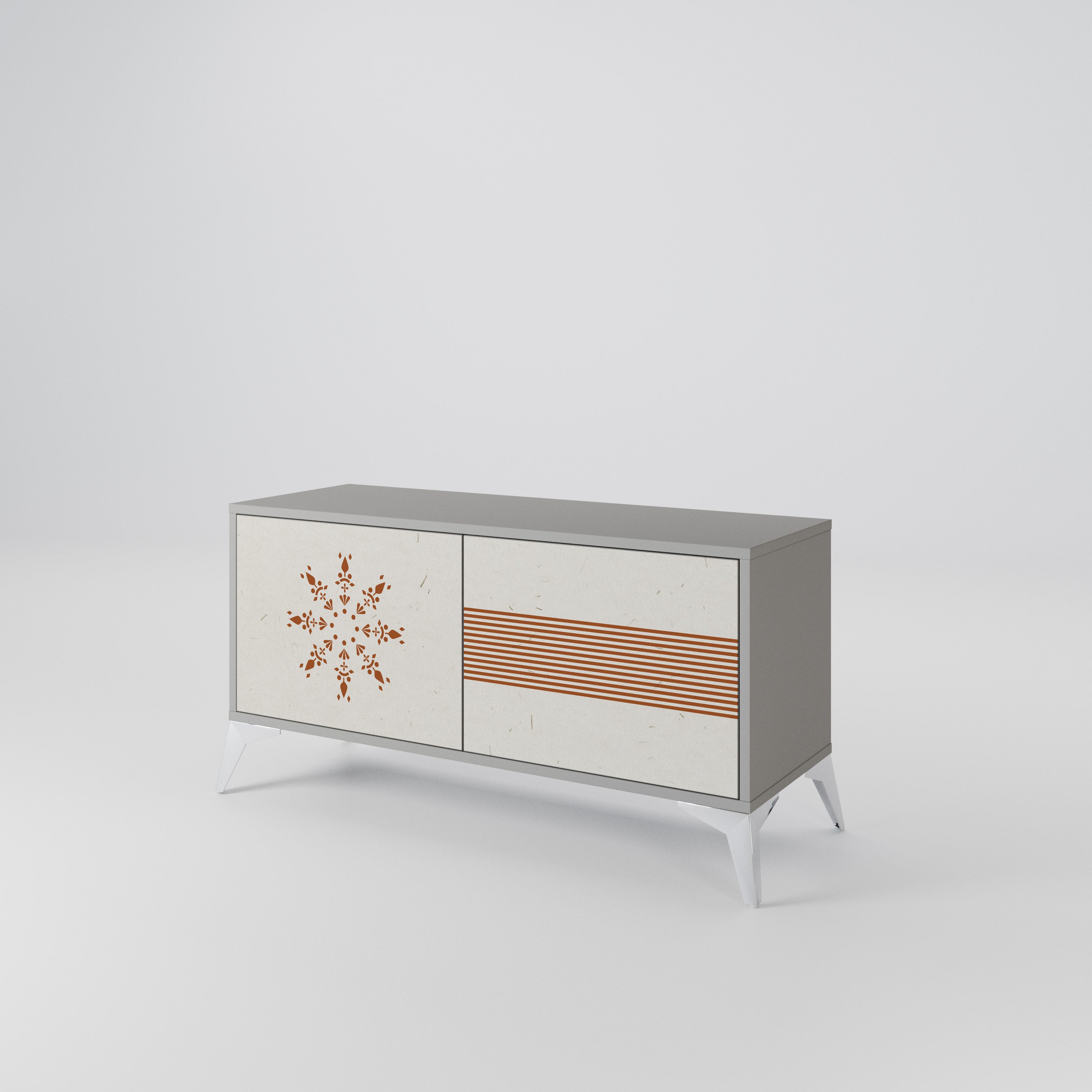 DAILY HARMONY Compact 2-Door TV Cabinet