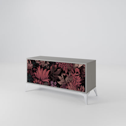 FLORAL WHISPER Kompaktní dvoudveřový TV stolek