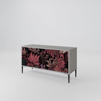 FLORAL WHISPER Kompaktní dvoudveřový TV stolek