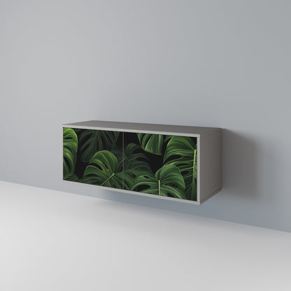 INFINITE MONSTERA Kompaktní dvoudveřový TV stolek