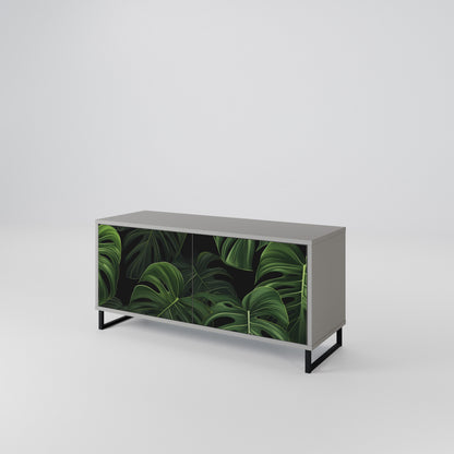 INFINITE MONSTERA Kompaktní dvoudveřový TV stolek