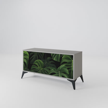 INFINITE MONSTERA Kompaktní dvoudveřový TV stolek