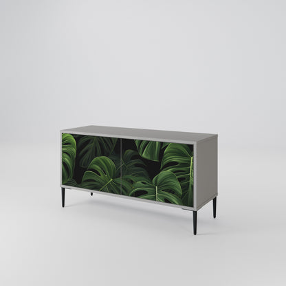INFINITE MONSTERA Kompaktní dvoudveřový TV stolek
