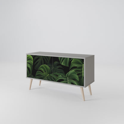 INFINITE MONSTERA Kompaktní dvoudveřový TV stolek