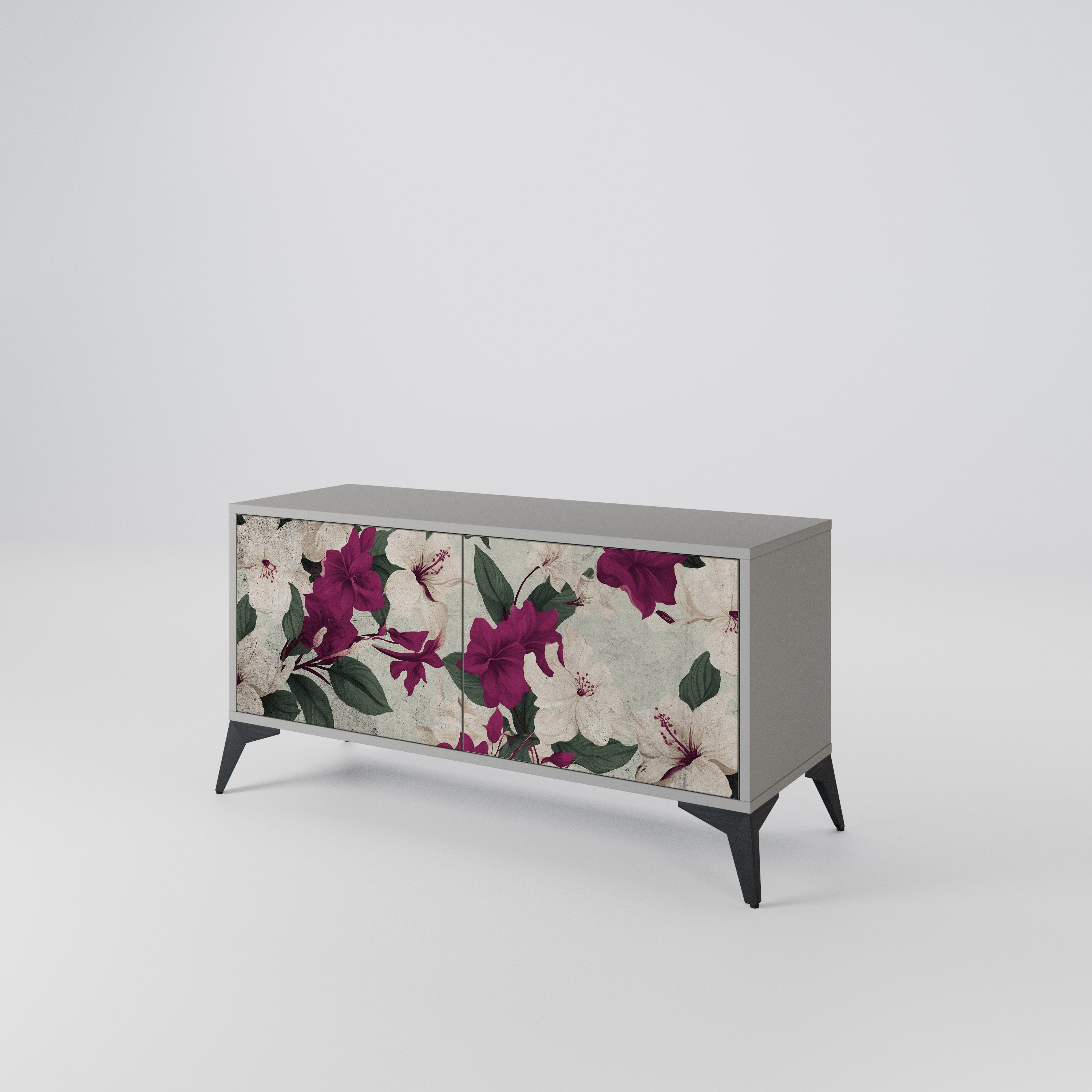 FLOWERET DREAM Compact 2-Door TV Cabinet