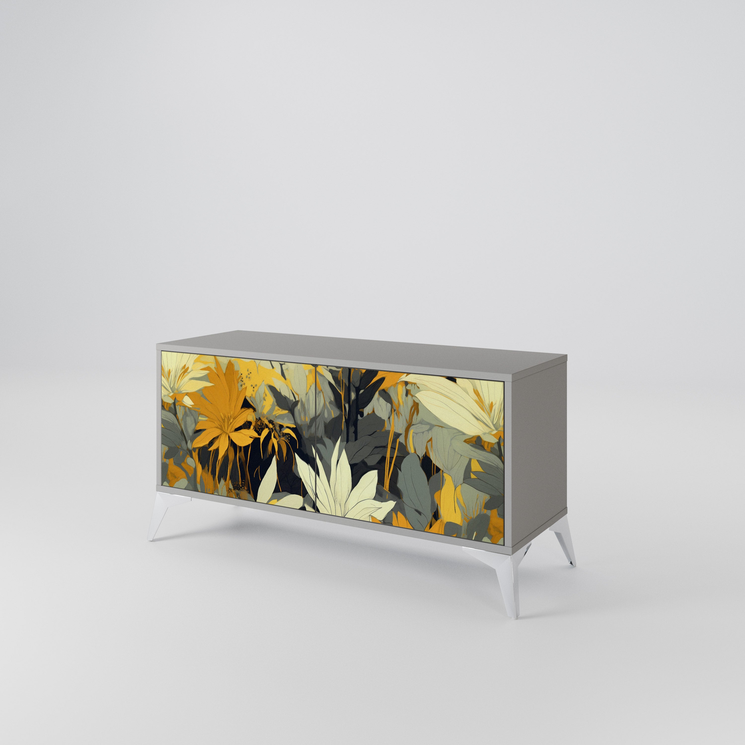 SUNKISSED LILY Compact 2-Door TV Cabinet