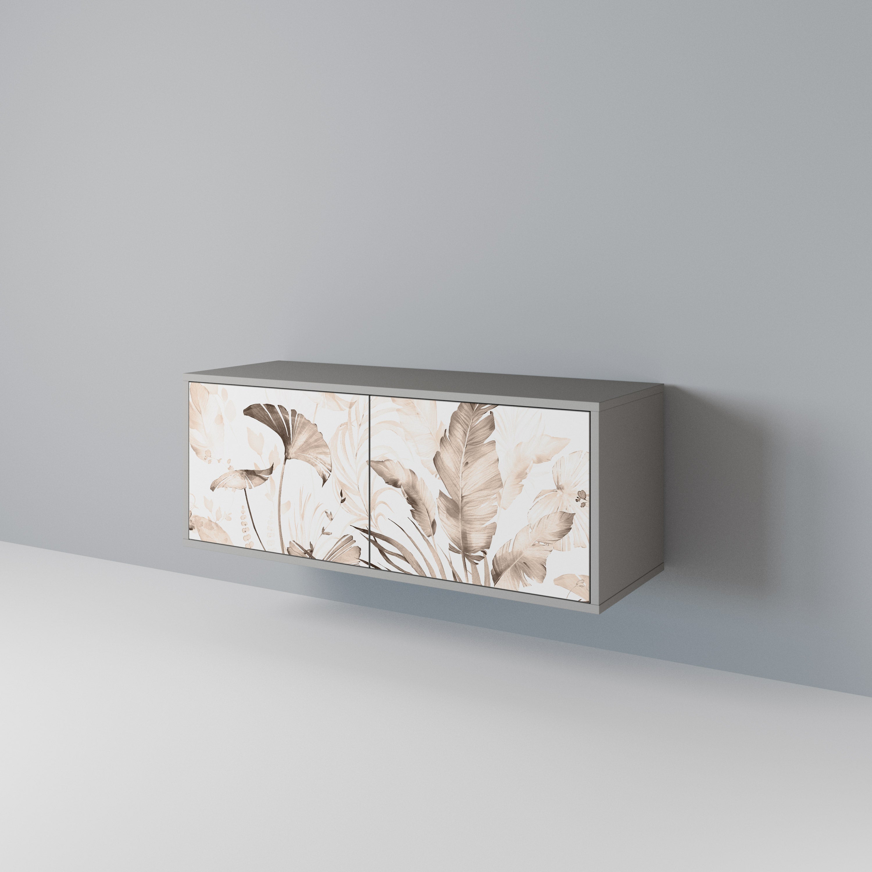 WILD TENDERNESS Compact 2-Door TV Cabinet