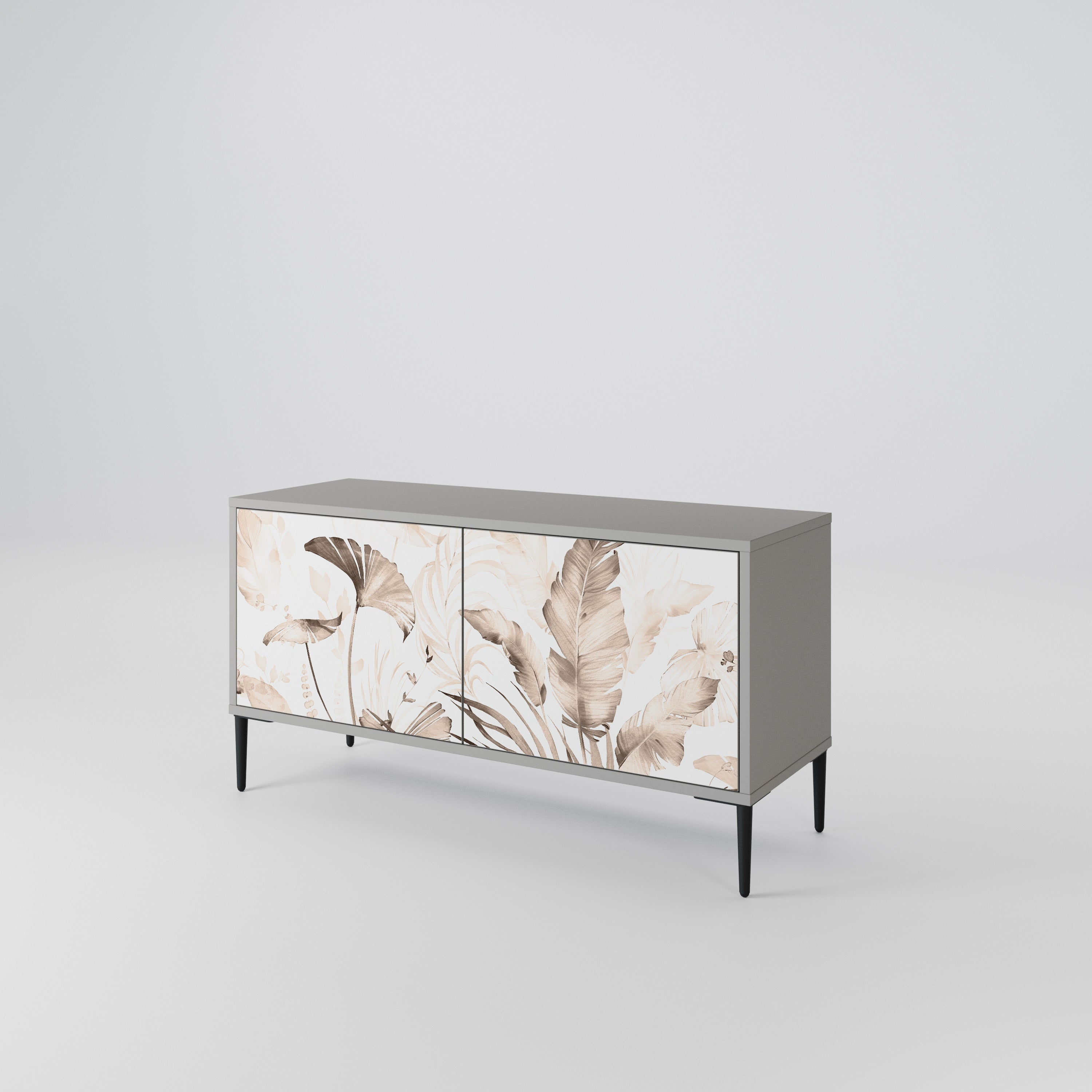 WILD TENDERNESS Compact 2-Door TV Cabinet