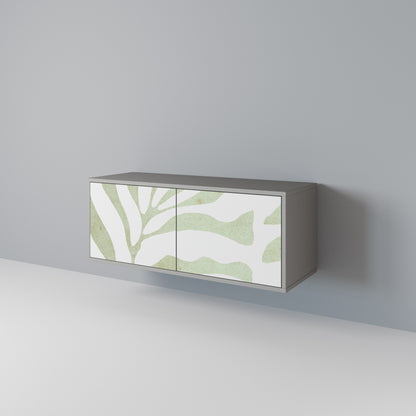 BOTANICAL SPARK Kompaktní dvoudveřový TV stolek