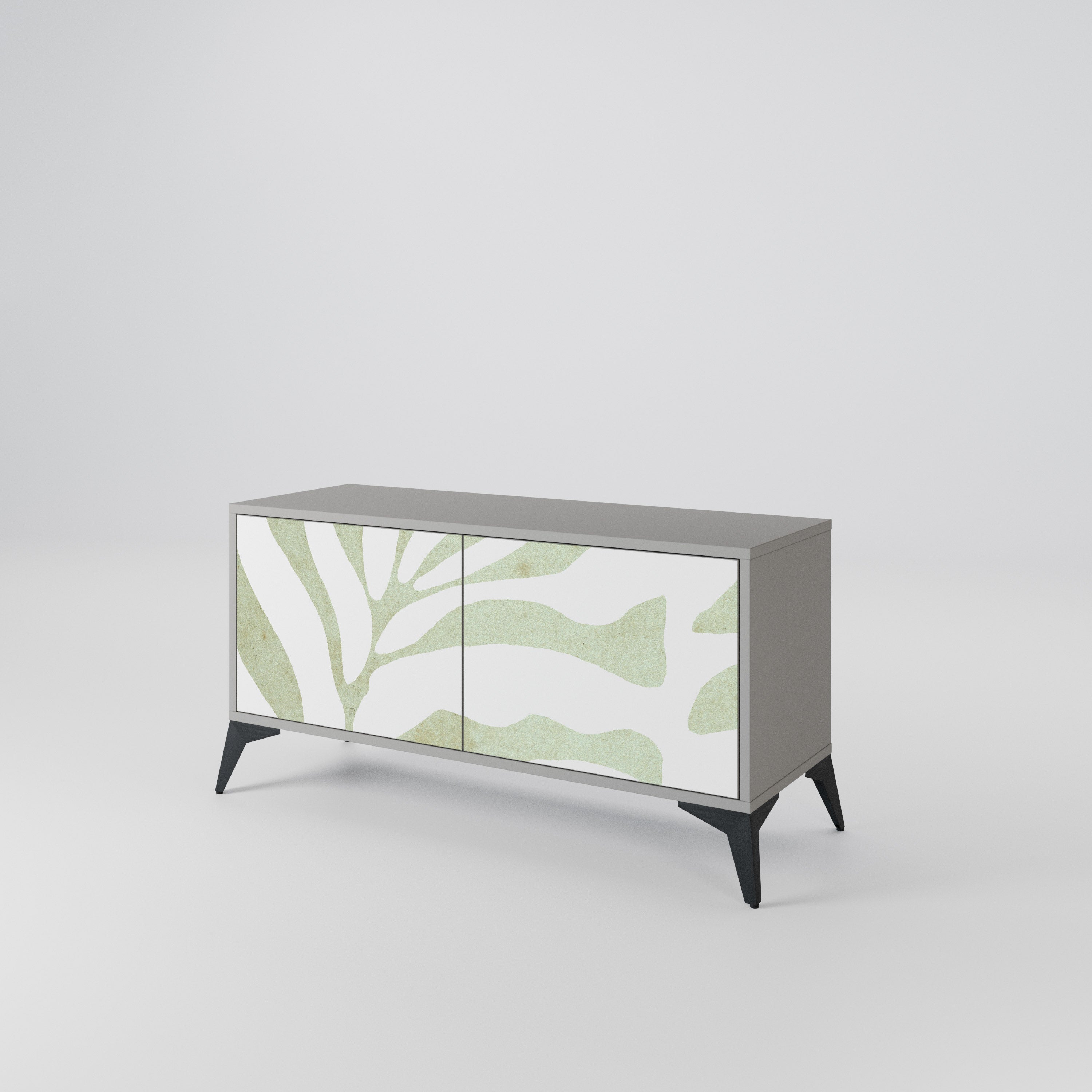 BOTANICAL SPARK Compact 2-Door TV Cabinet