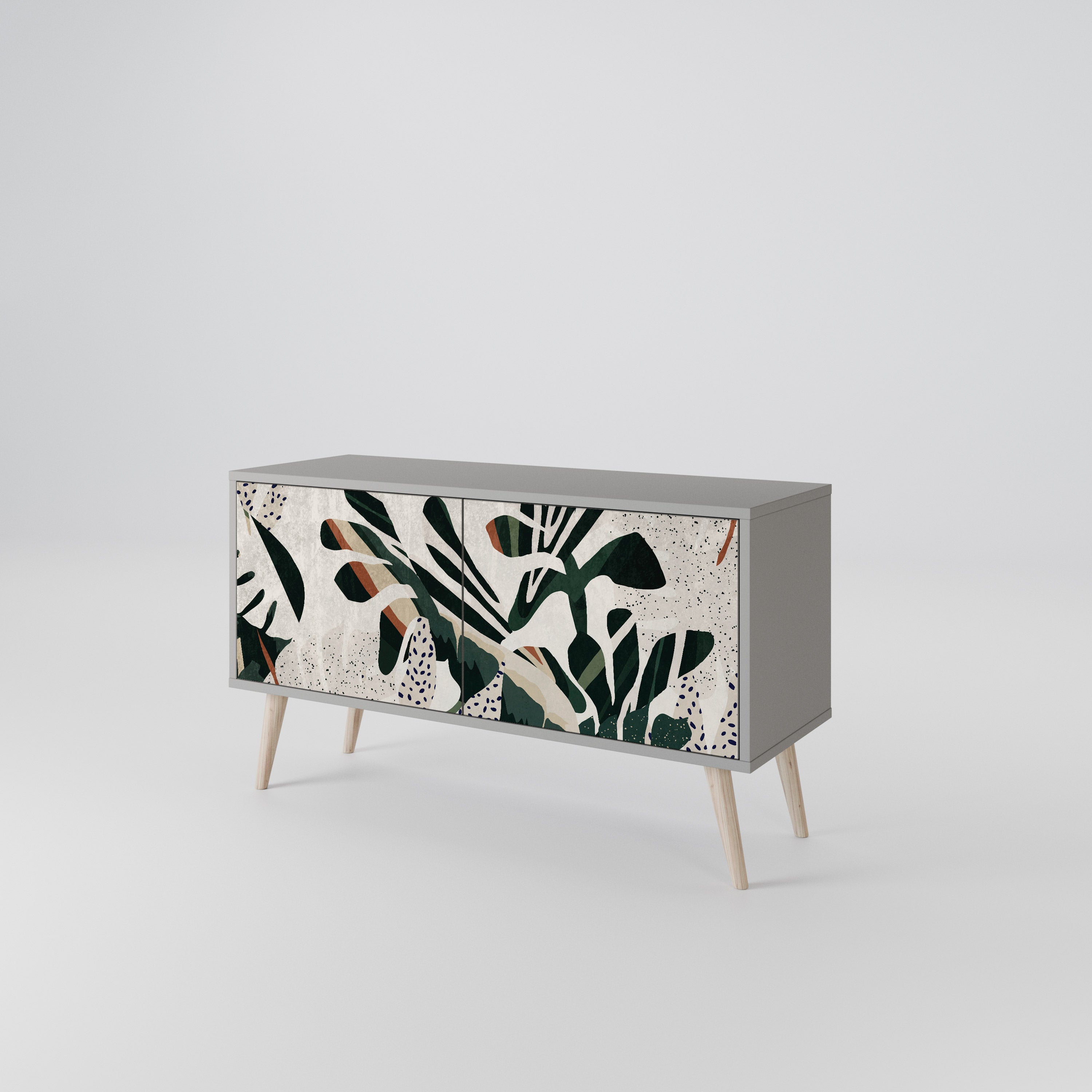 VERDURE FORMATION Compact 2-Door TV Cabinet