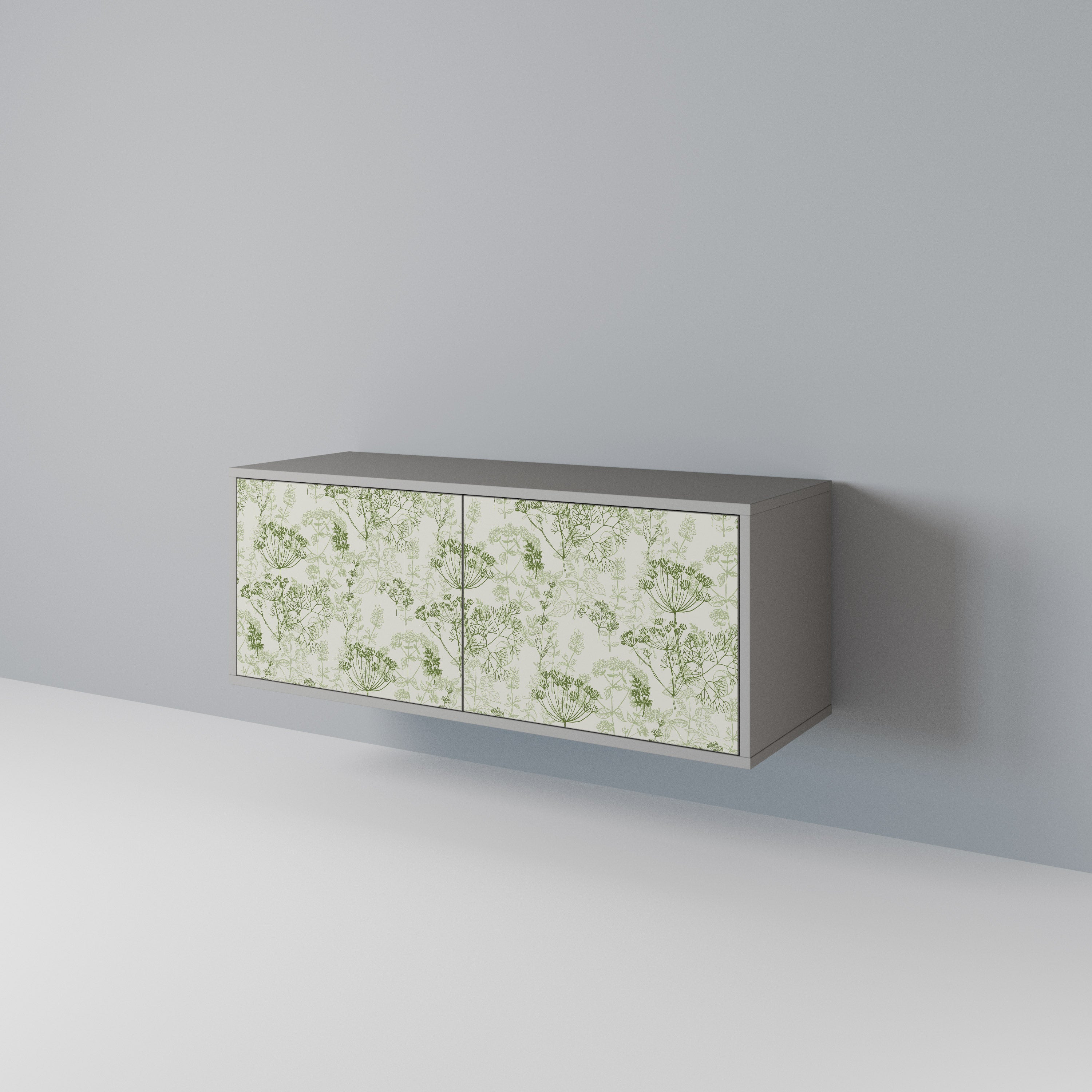 FENNEL BALDACHIN Compact 2-Door TV Cabinet