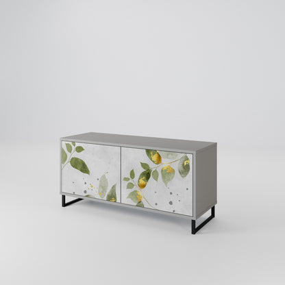 ELEGANT BOTANICS Kompaktní dvoudveřový TV stolek