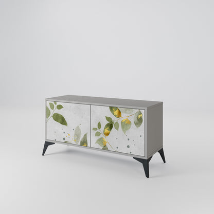 ELEGANT BOTANICS Kompaktní dvoudveřový TV stolek