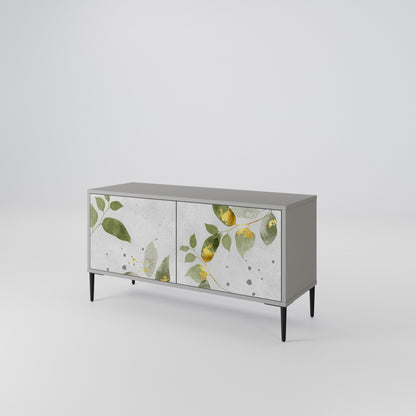 ELEGANT BOTANICS Kompaktní dvoudveřový TV stolek